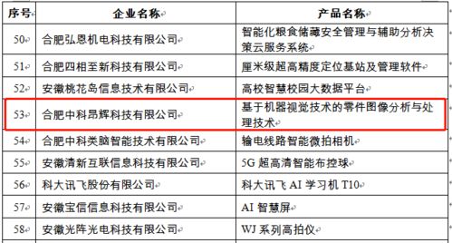 喜报！园区多家企业产品入选安徽省第九批信息消费创新产品名单